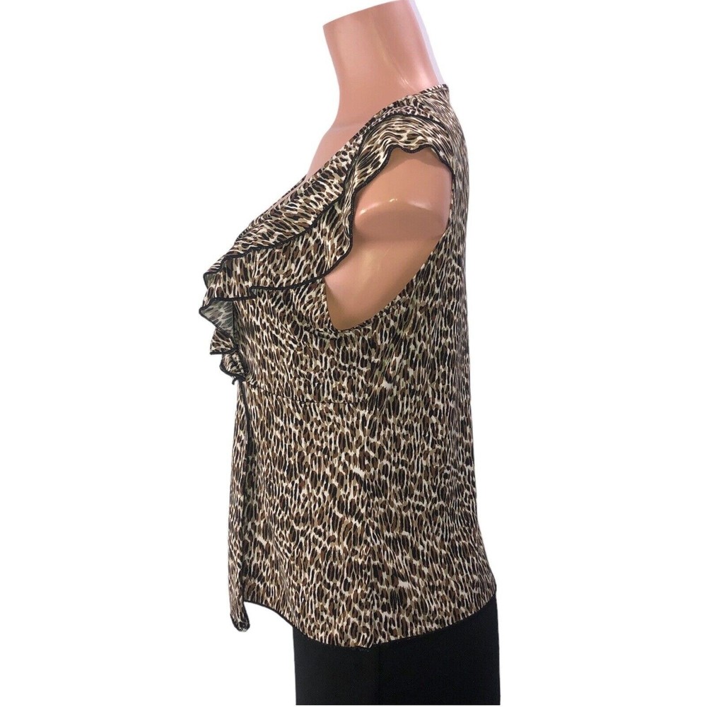 Suzie in the City, XL, Green, Business/Casual Sleeveless, Stretch, Shirt - Picture 8 of 11